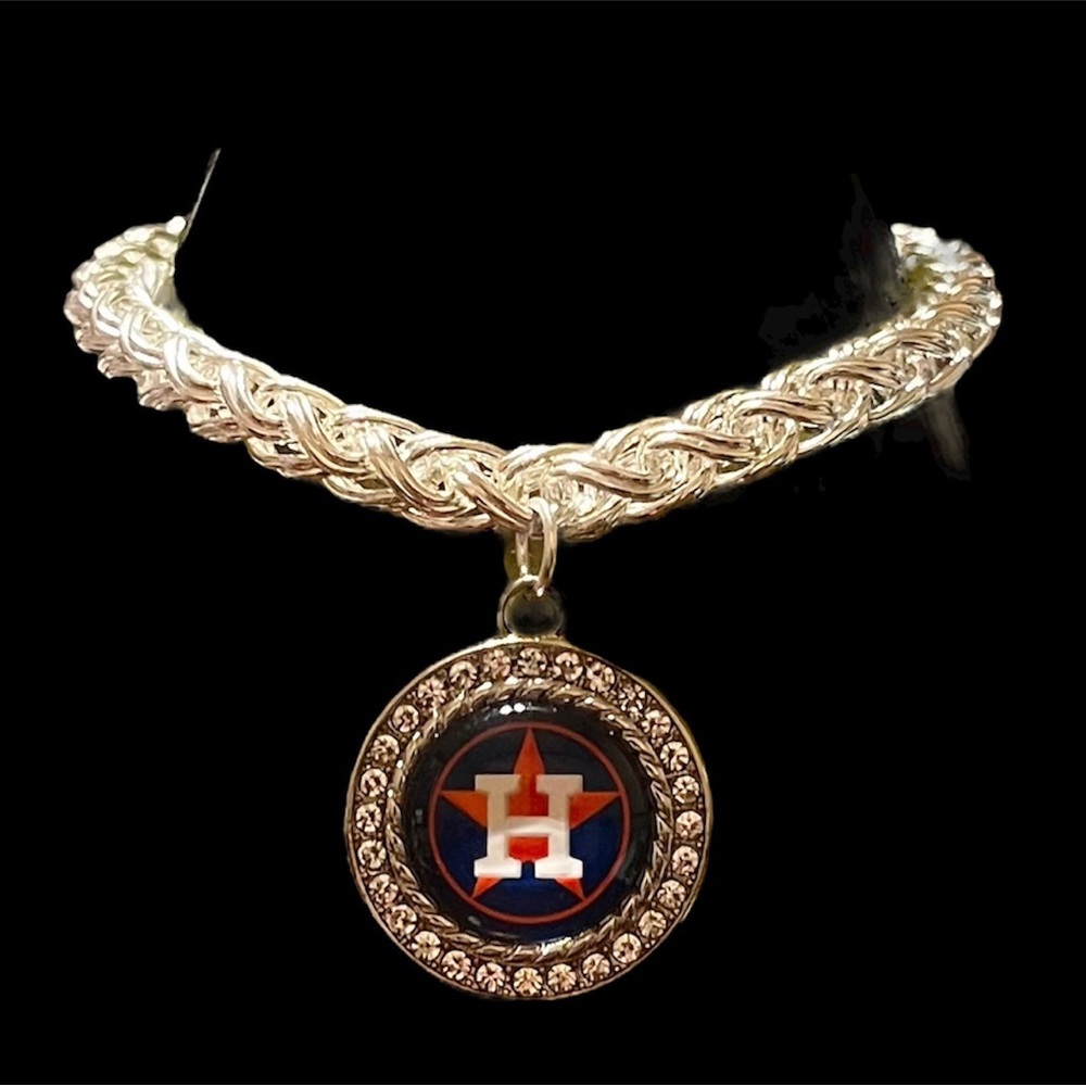 COPY - Charm Bracelet with NFL football, MLB baseball or College team charm